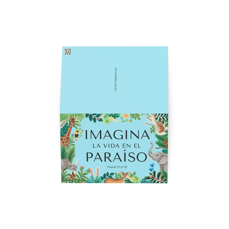 'Imagina la Vida en el Paraíso' Greeting Card product image (8)