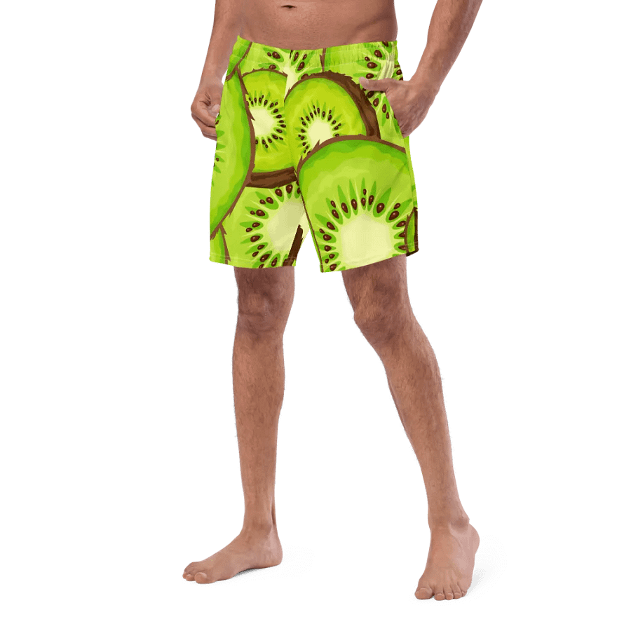 Kiwi Slice Paradise Swim Trunks product image (2)
