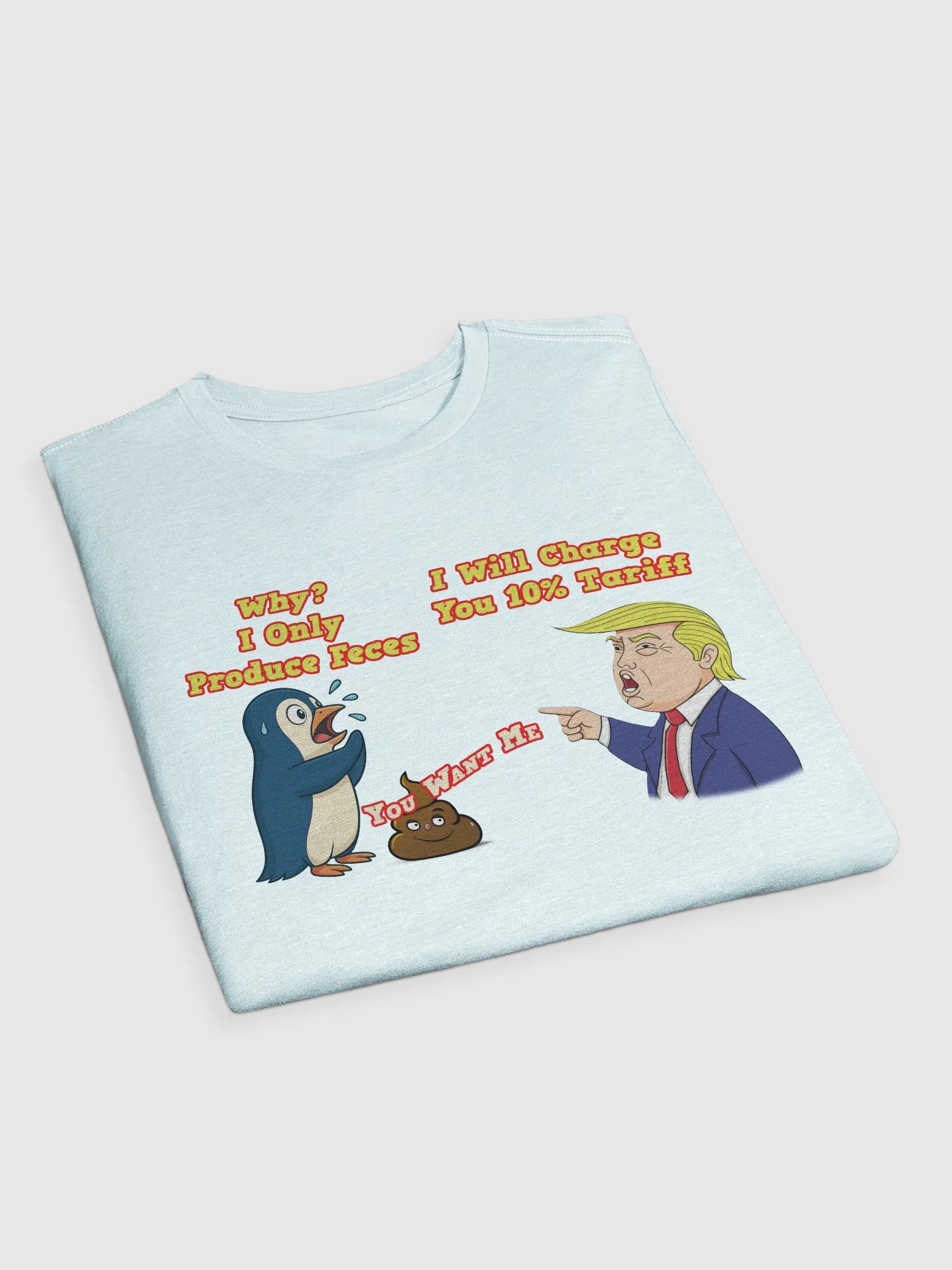 Tariffed Penguin Humor T-Shirt product image (14)