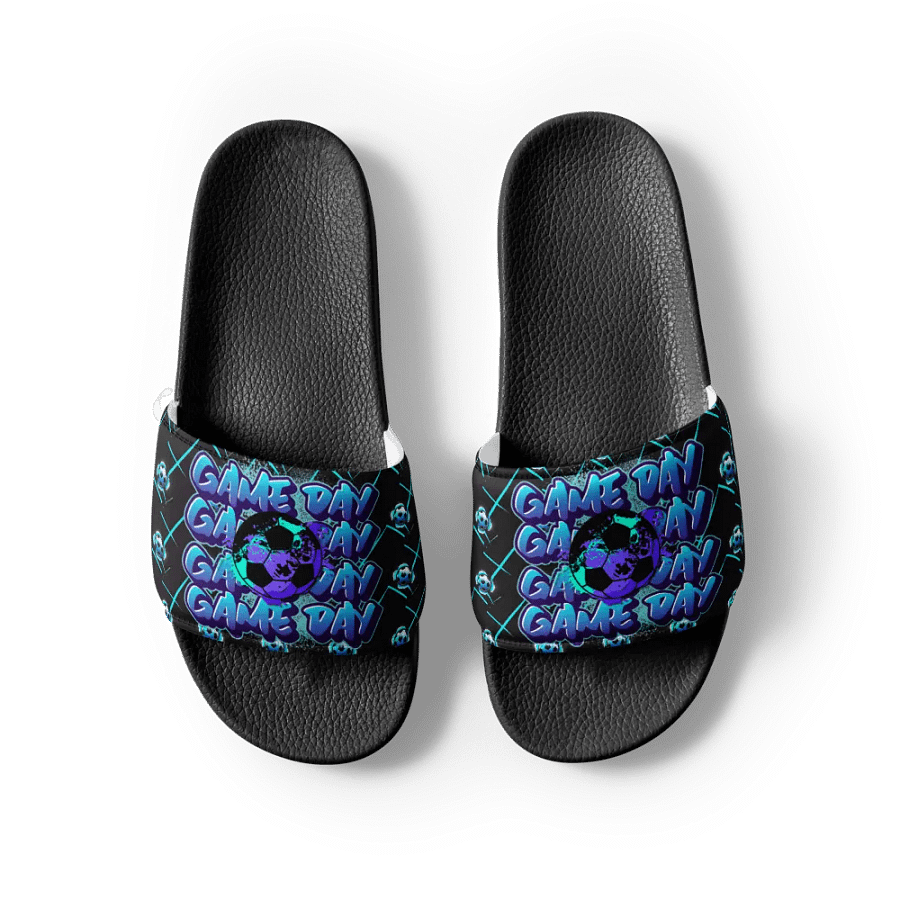 Game Day Soccer European Football Slip On Slides product image (7)