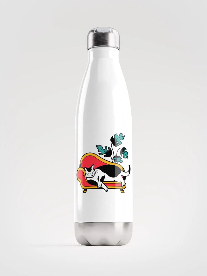 Lazy Cat Water Bottle product image (1)