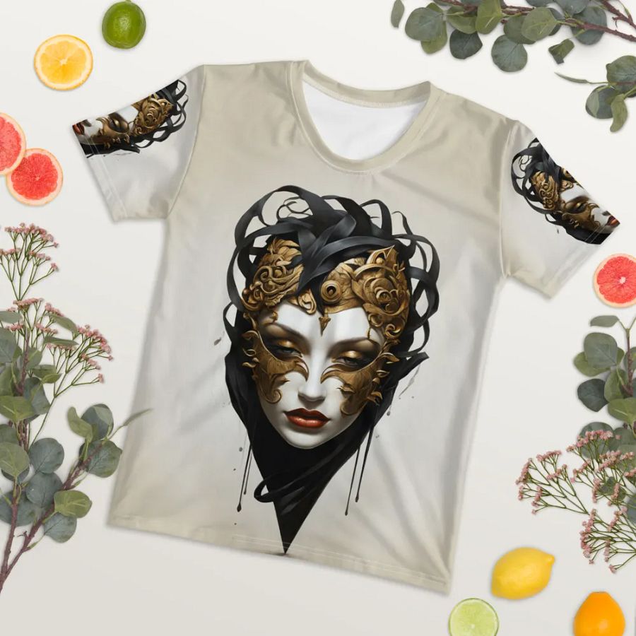 Gold Feministic T shirt product image (4)