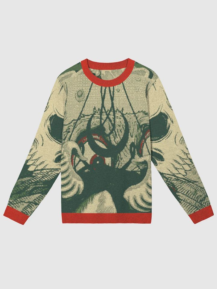 Skull Kaleidoscope Knit Crewneck product image (3)