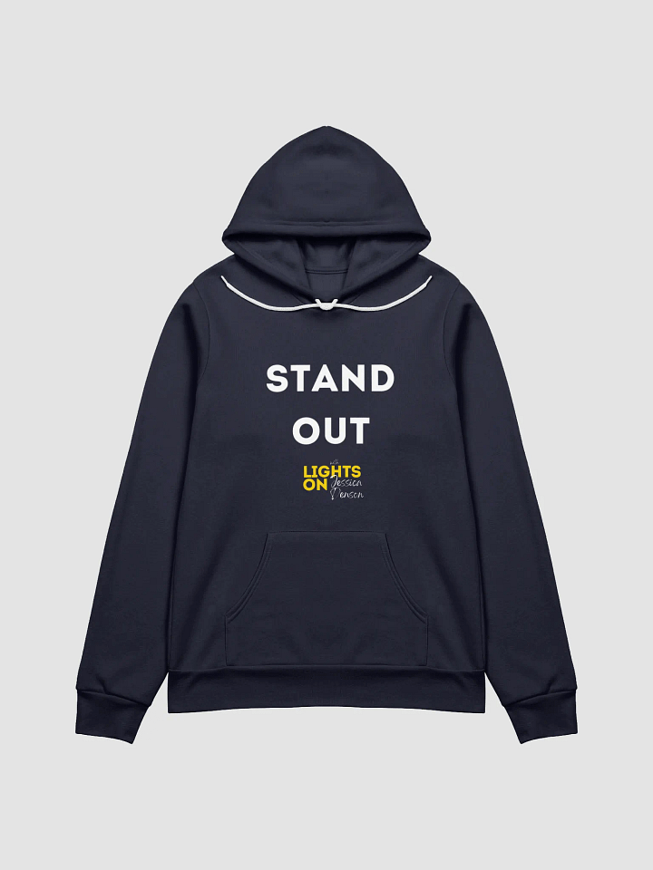 Supersoft Lights On STAND OUT Hoodie product image (1)