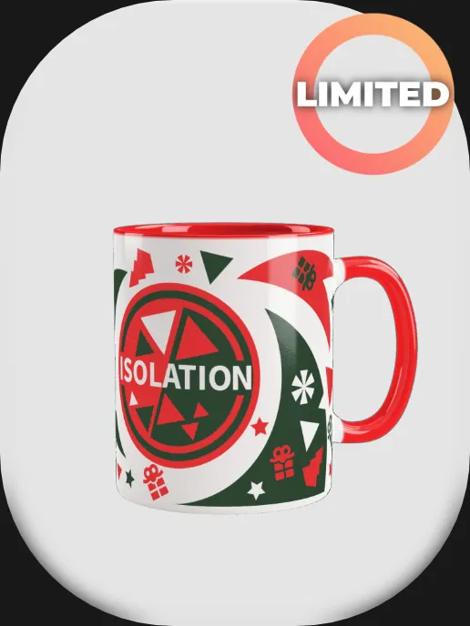 ISOLATION — 2019 LOGO — MUG — CHRISTMAS TREE EDITION product image (1)