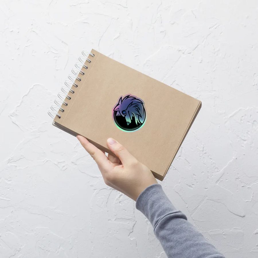 Mystic Wolf Holographic Sticker Set product image (9)