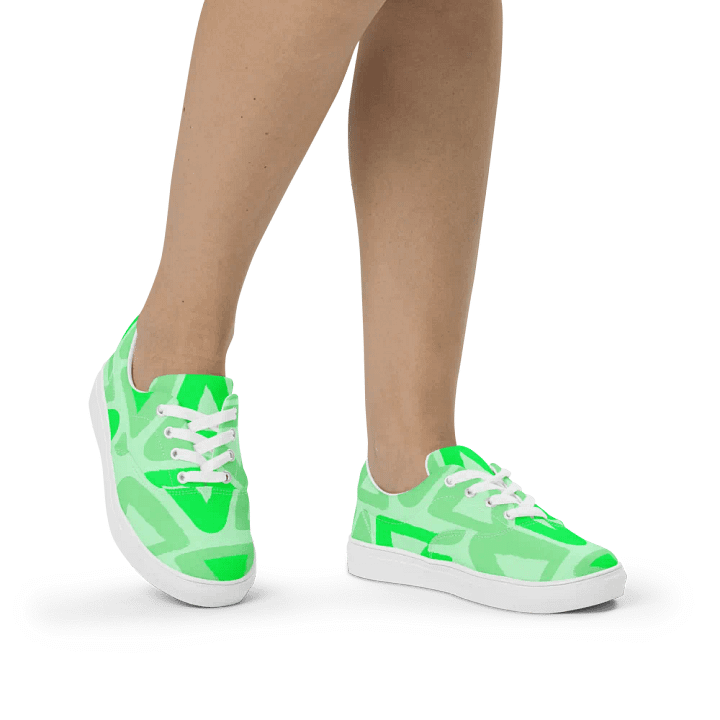 The Melinda Canvas Lace Up Shoes product image (2)