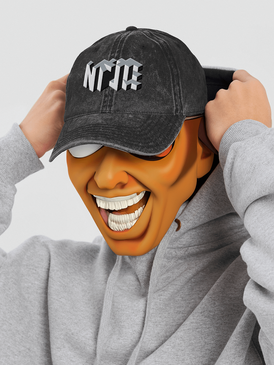 Geometric Noir Dad Hat product image (6)