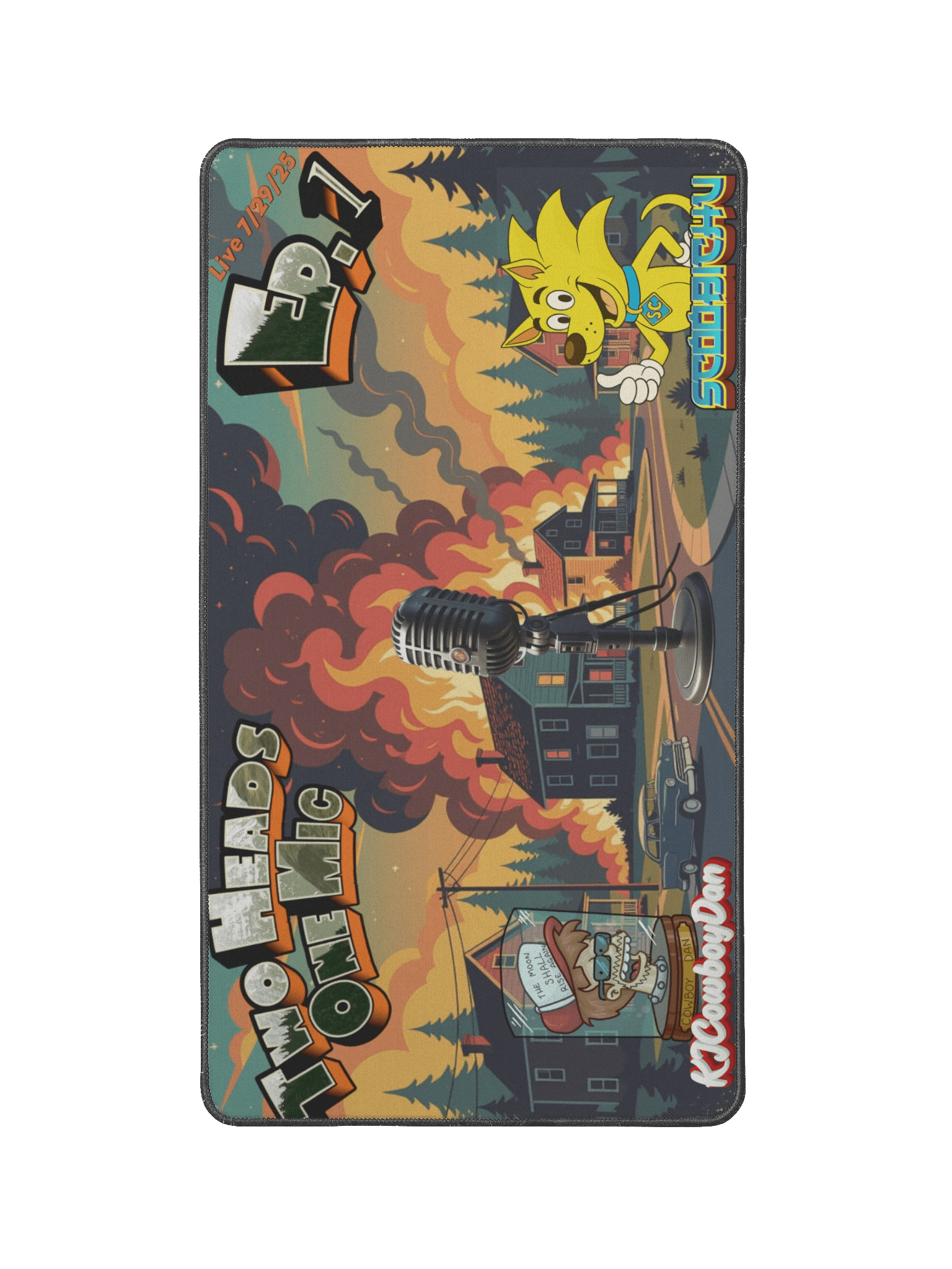 Two Heads Ep. 1 Gaming / Desk Mat product image (1)