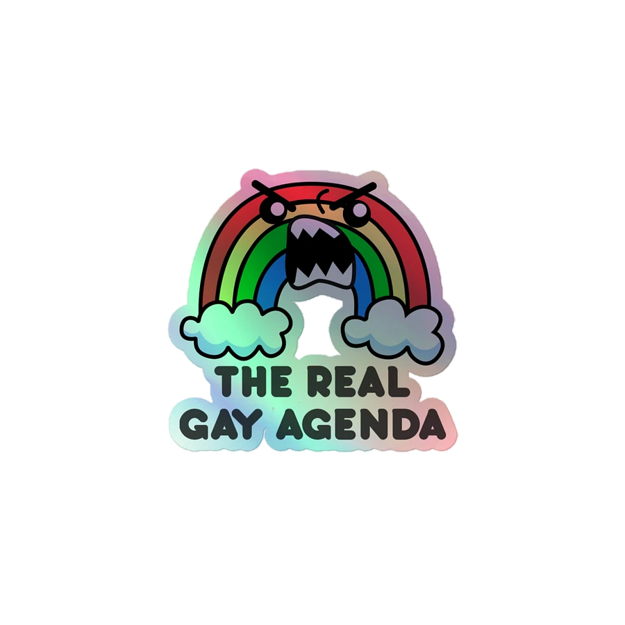 The Real Gay Agenda Sticker product image (1)