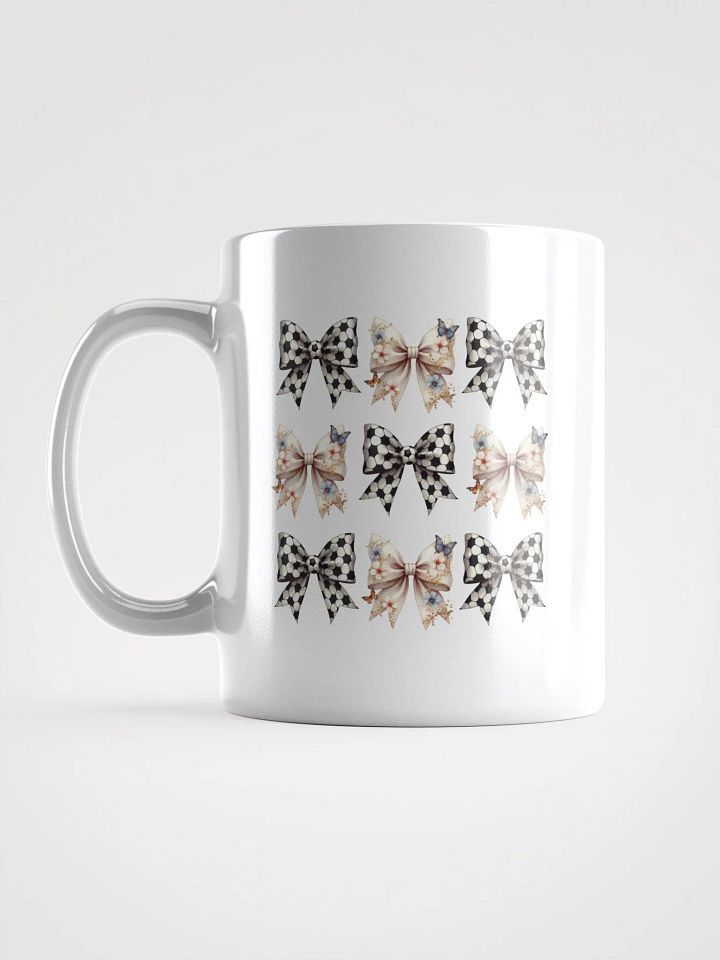 Spring Bows Soccer Butterfly Garden Mug product image (1)