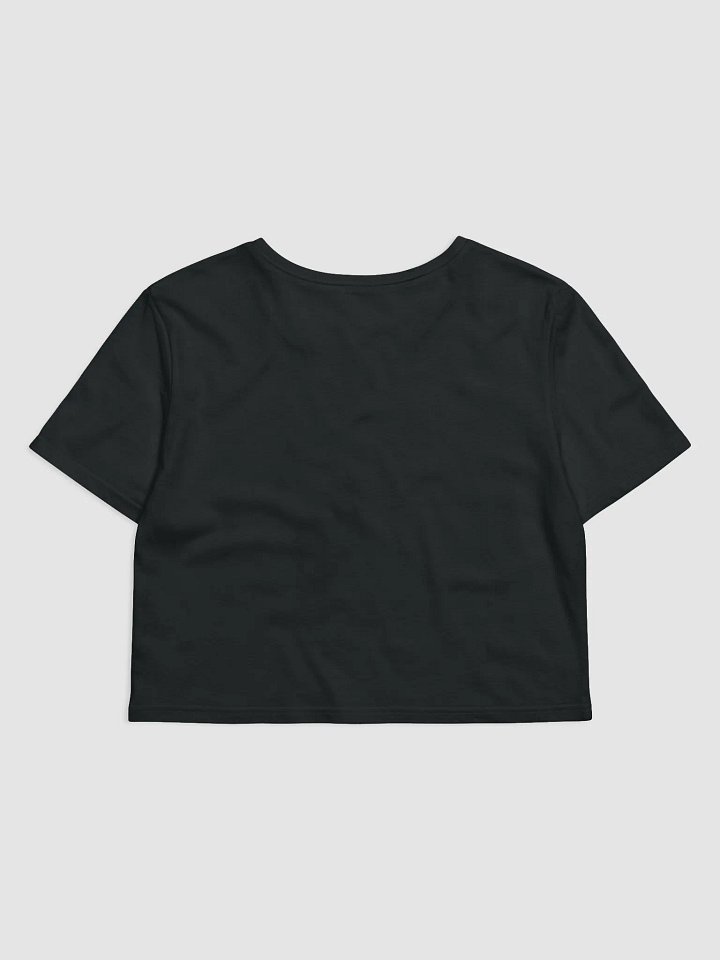 BOBA CUP CROP TOP - BLACK ORGANIC product image (2)