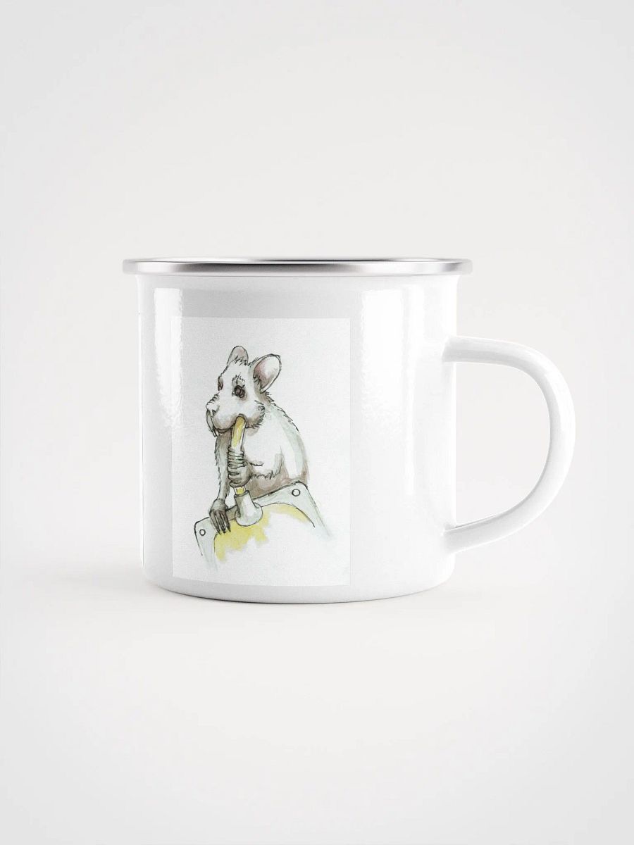 Plasma Rat Enamel Mug product image (1)