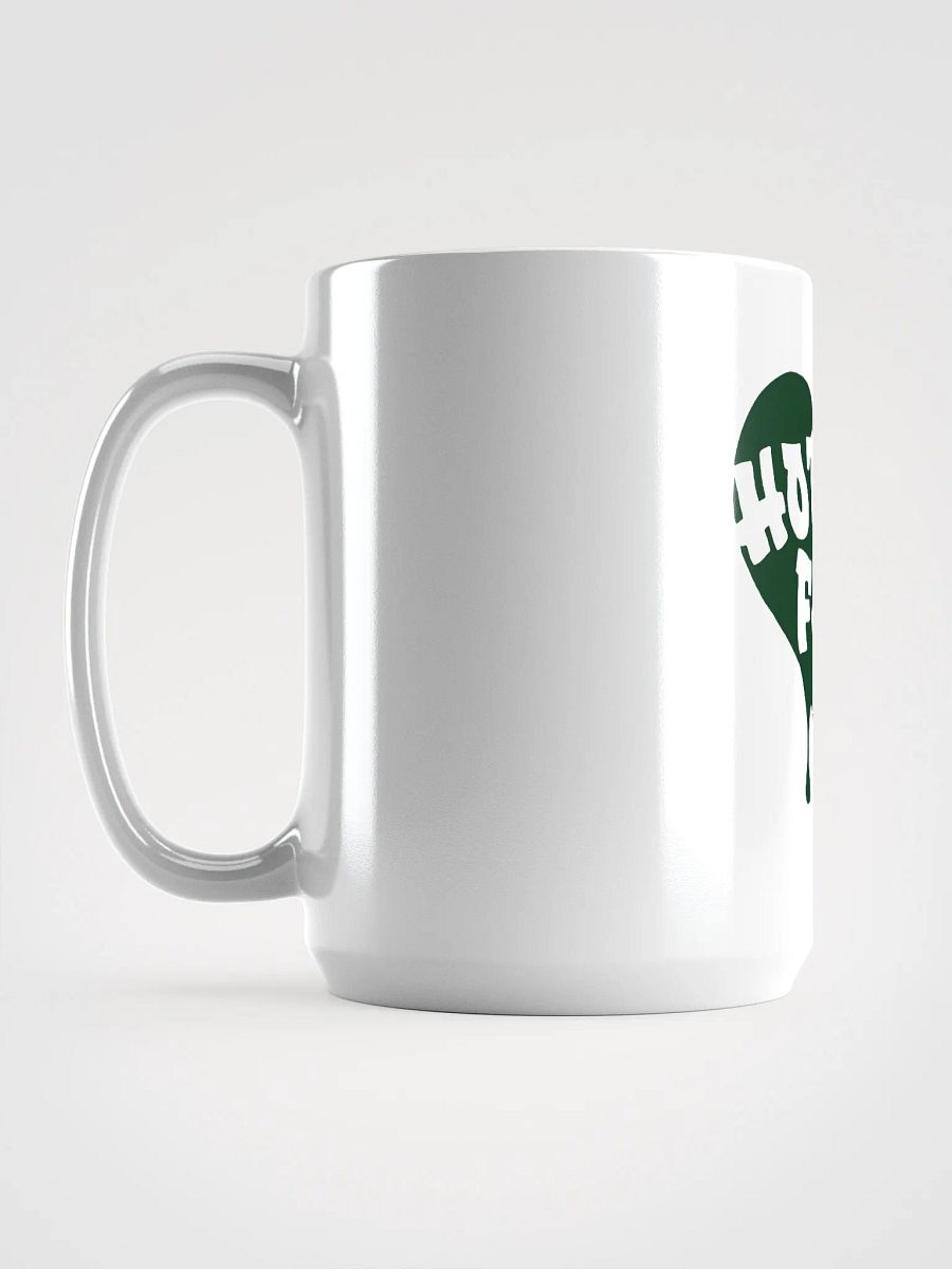 HOT BOX FAM TRANSPARENT DARK GREEN LOGO COFFEE MUG product image (6)
