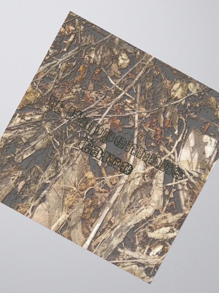 Kiss Cut Stickers - Dead Split - It Happennnns Camo product image (2)