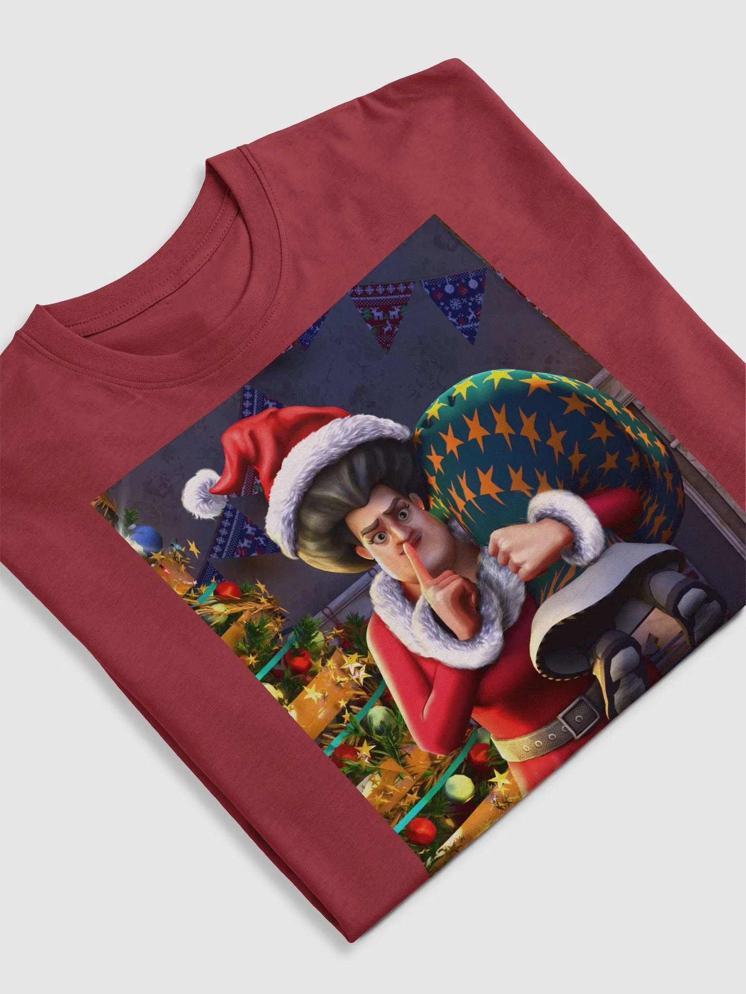 Santa's Coolest Companion | Heavyweight Tee product image (3)