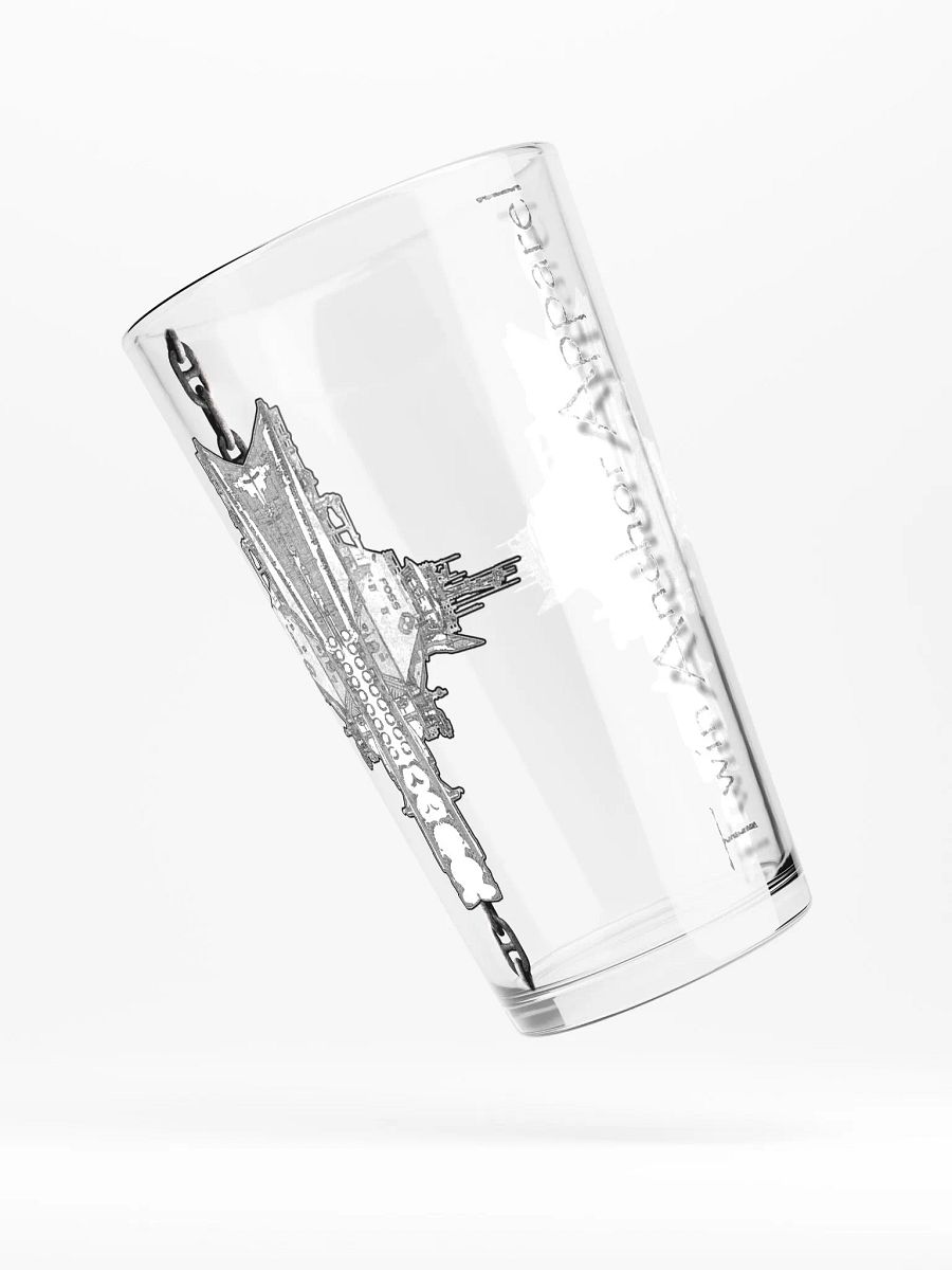 Foss double tug Sketch 16oz Pint Glass product image (3)