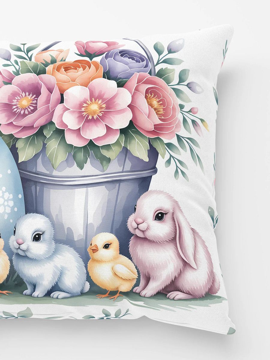Easter Bunny Christian Faith All-Over Print Pillow product image (4)