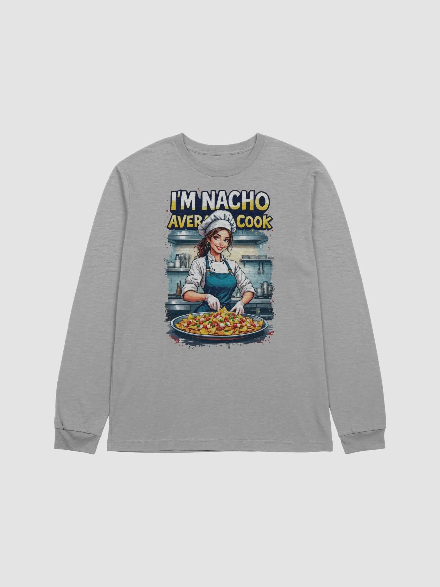 Nacho Average Cook Long Sleeve Tee product image (9)