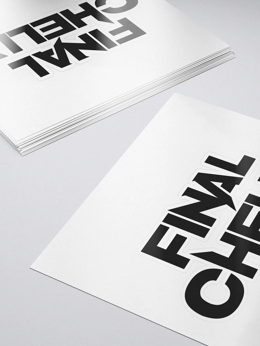 Final Chelly Logo Sticker product image (5)