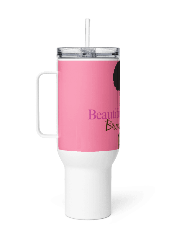 Beautiful Brown Girl Mocha Travel Mug product image (7)