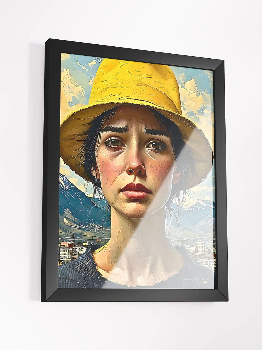 Understanding Women | Sad Woman | Framed Painting product image (4)