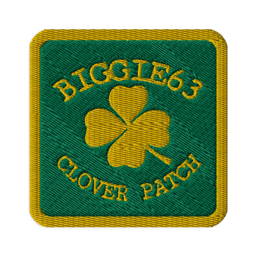 Lucky Clover Embroidered Patch product image (1)