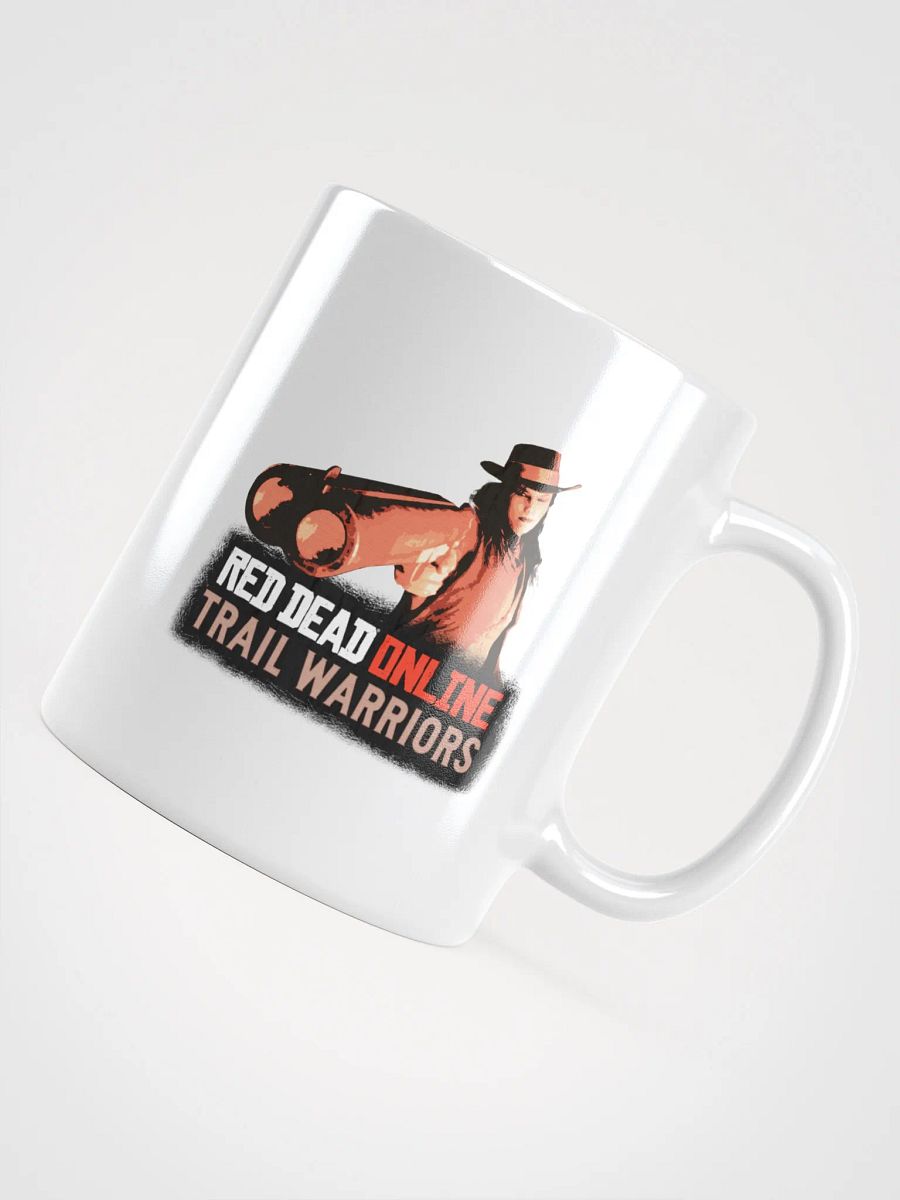 Trail Warriors Red Dead Game Cover Art Lady Gunslinger Mug product image (4)