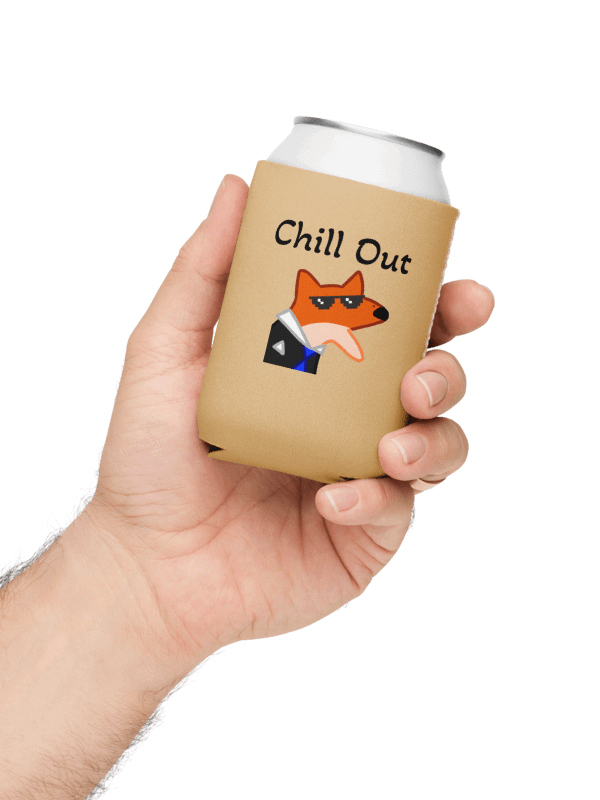 Fox Chill Out Drink Coozie Regular product image (3)