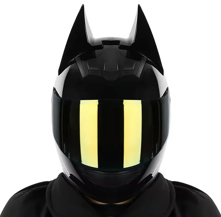 Batman ears moto helmet product image (1)