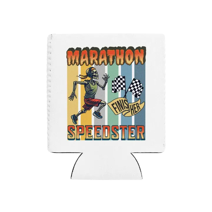 Marathon Speedster Skeleton Running Can Cooler product image (1)
