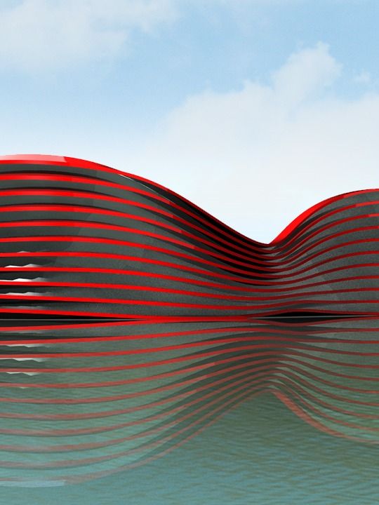 Curved Parametric Facade Design Grasshopper Rhino Files Download product image (3)