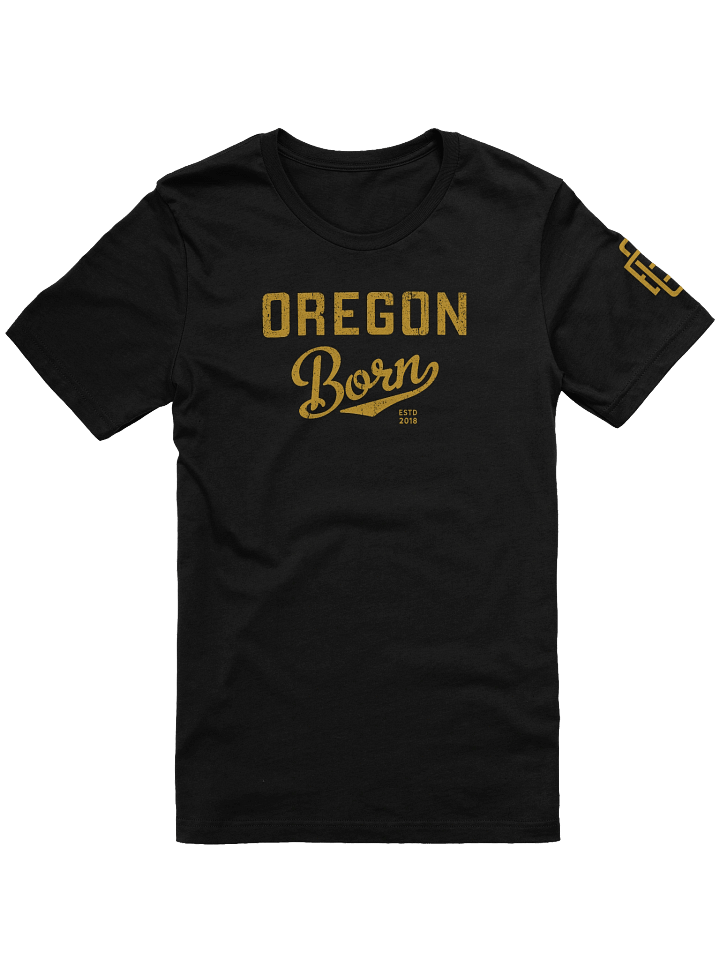 Oregon Born Varsity Script T-Shirt product image (4)