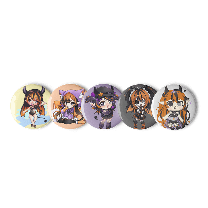 2nd Anniversary ALL OUTFITS - Button set product image (1)