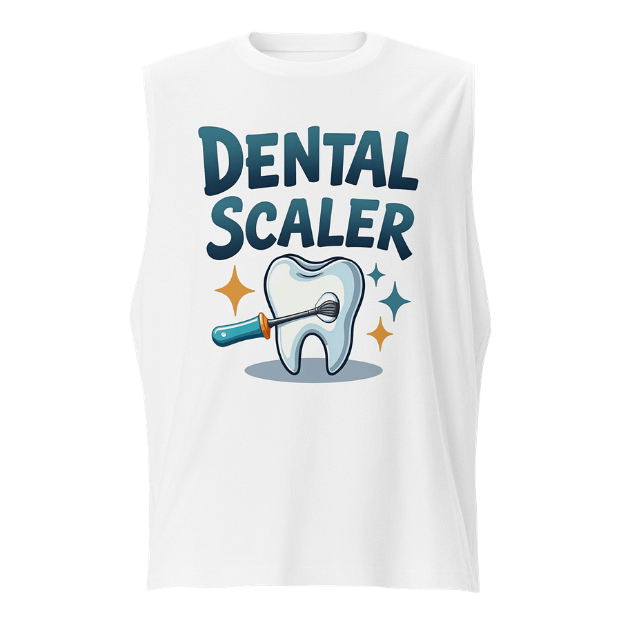 Sparkling Dental Scaler Muscle Tank product image (1)