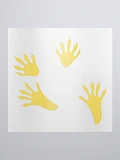 Rascal Prints Stickers - Yellow product image (1)