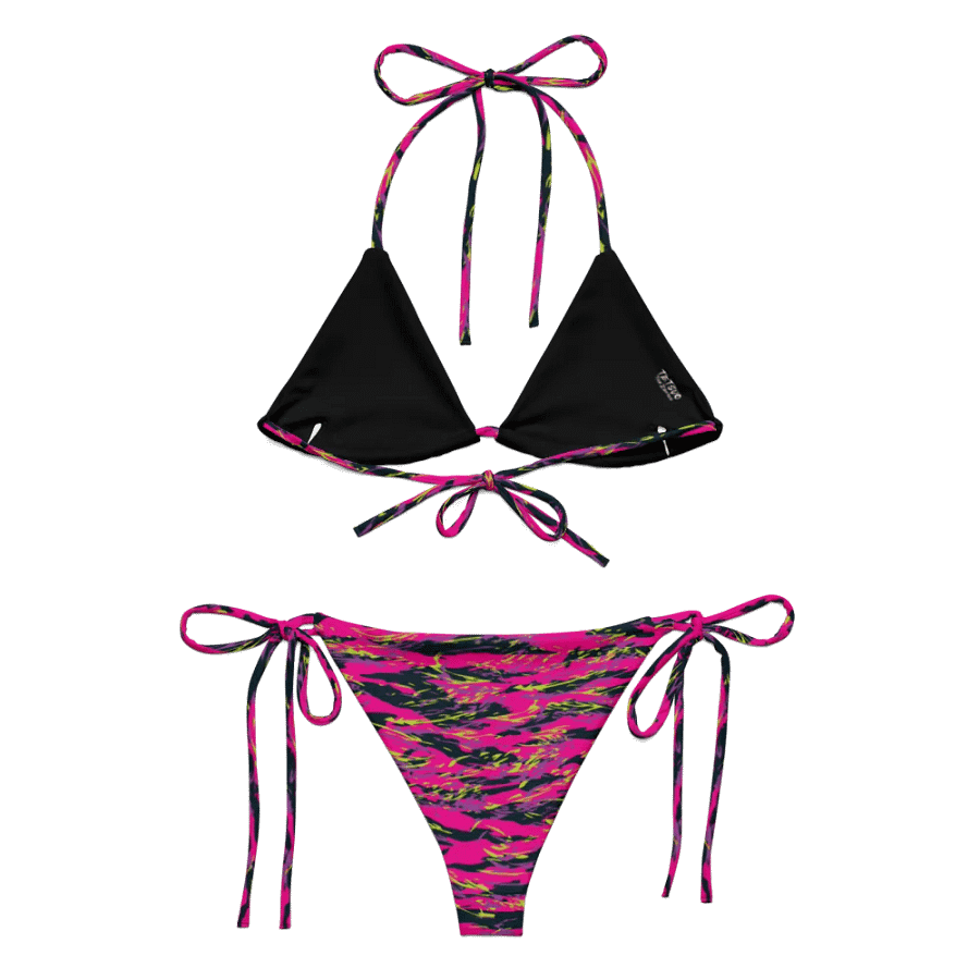 pink camo string bikini product image (2)