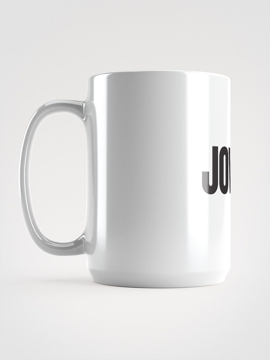 JOVAUX Beauty Logo White Glossy Mug product image (6)