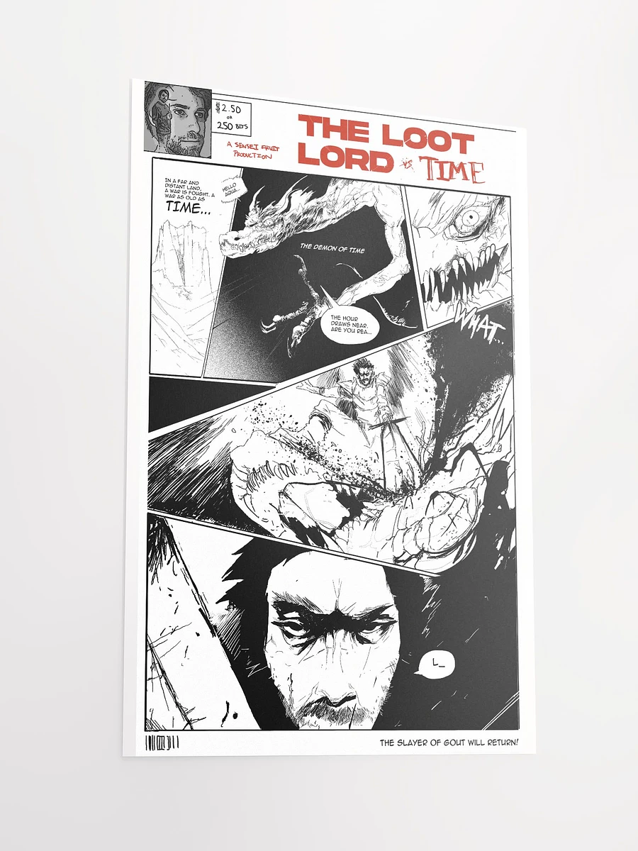 The Loot Lord vs Time Comic - Poster product image (4)