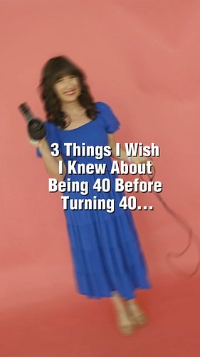 ✨️3 Things I Wish I Knew About Being 40 Before Turning 40✨️

😁It’s still fun.
👍🏼You’re actually not old at all.
💖You can stil...