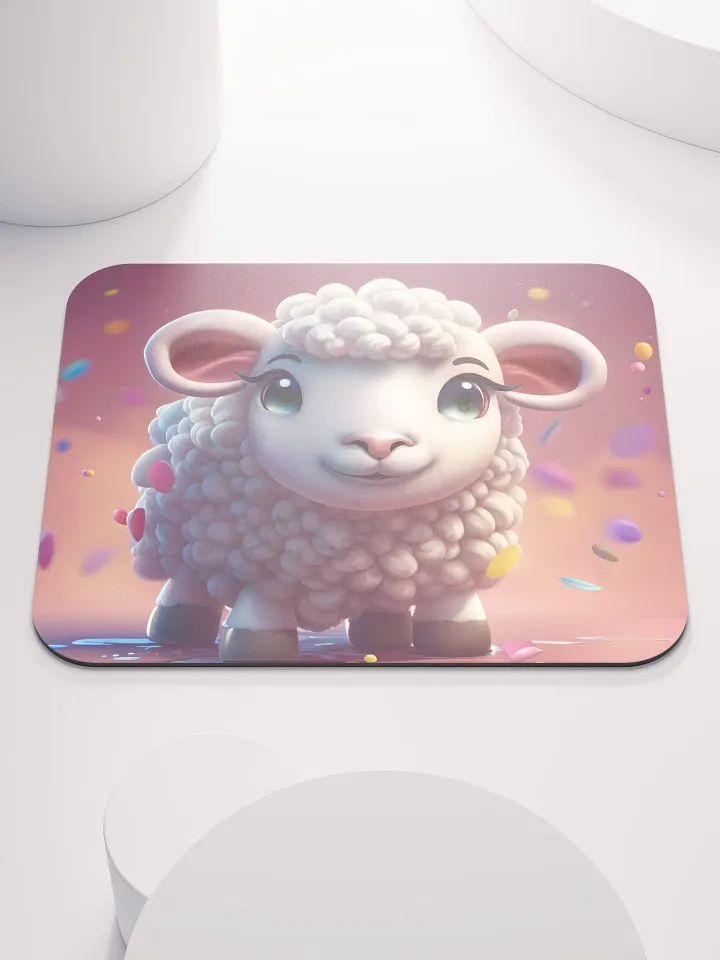 Cute Sheep Mouse Pad product image (1)