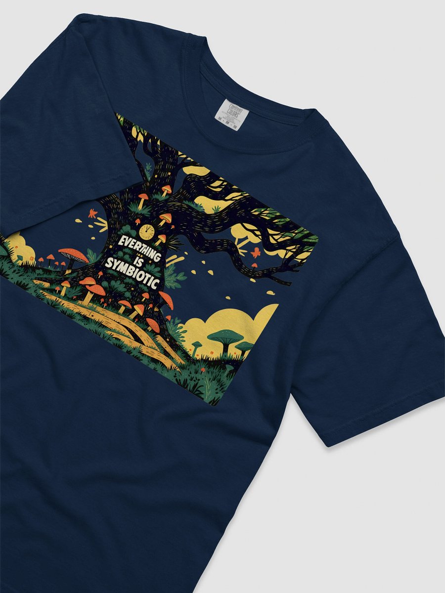 Symbiotic Nature - Tree & Mushroom Ecosystem Heavyweight T-Shirt product image (25)