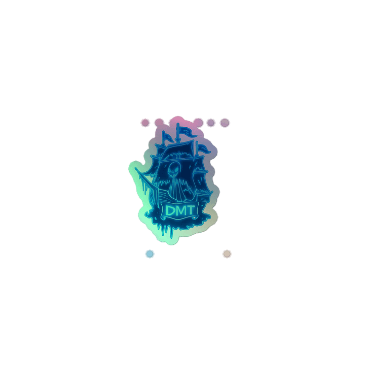 Ghostly Voyage Holographic Sticker Sheet product image (1)