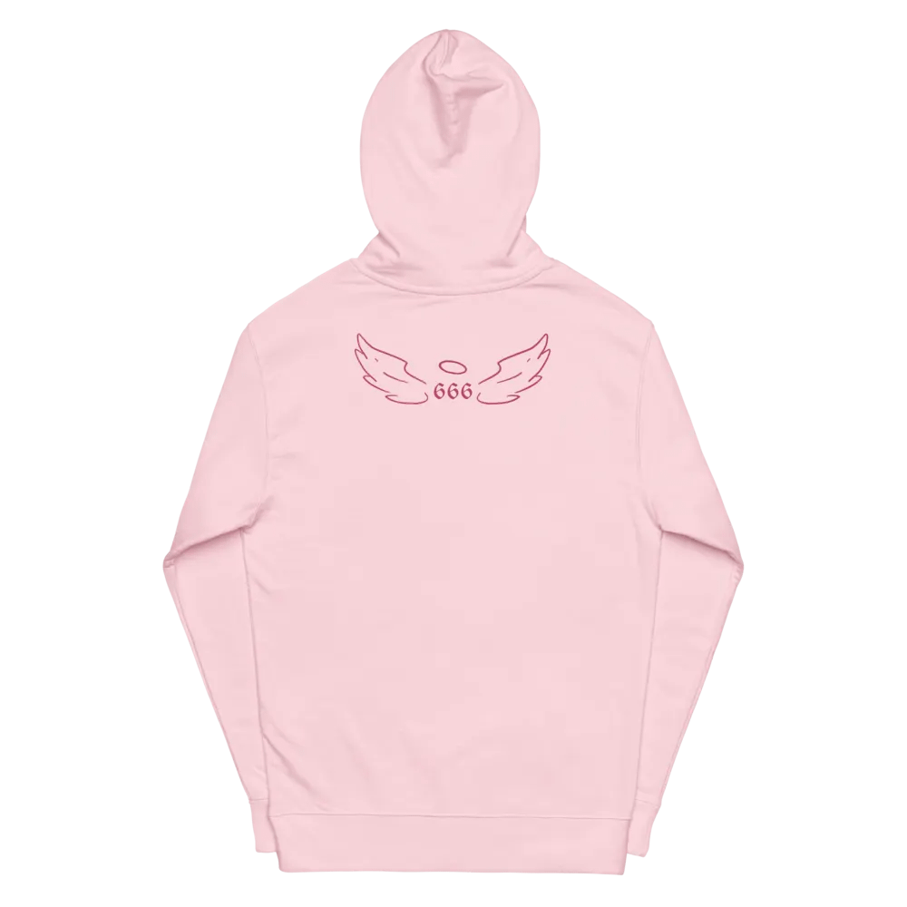 Independent Hoodie 666 Hoodie - Hot Pink Thread Embroidery product image (6)