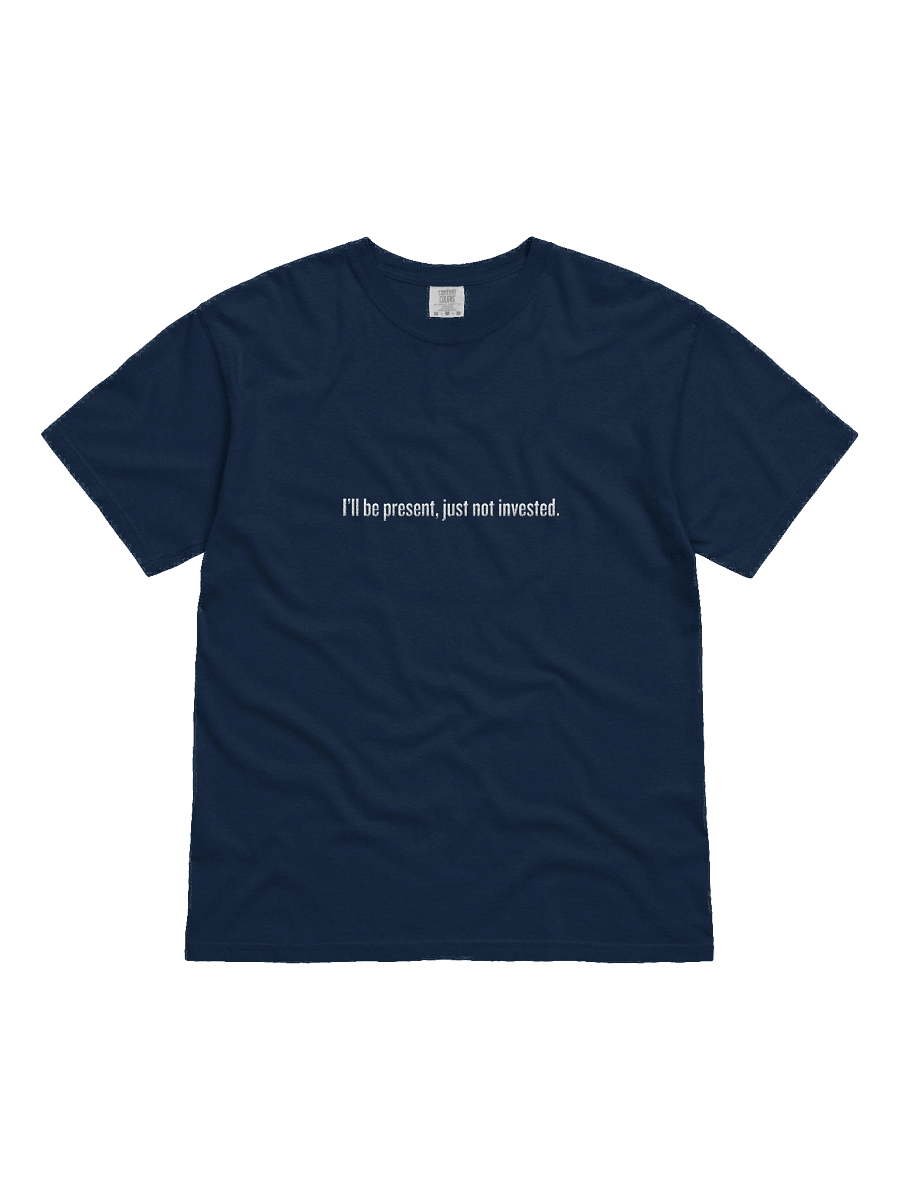 Present, just not invested. product image (3)
