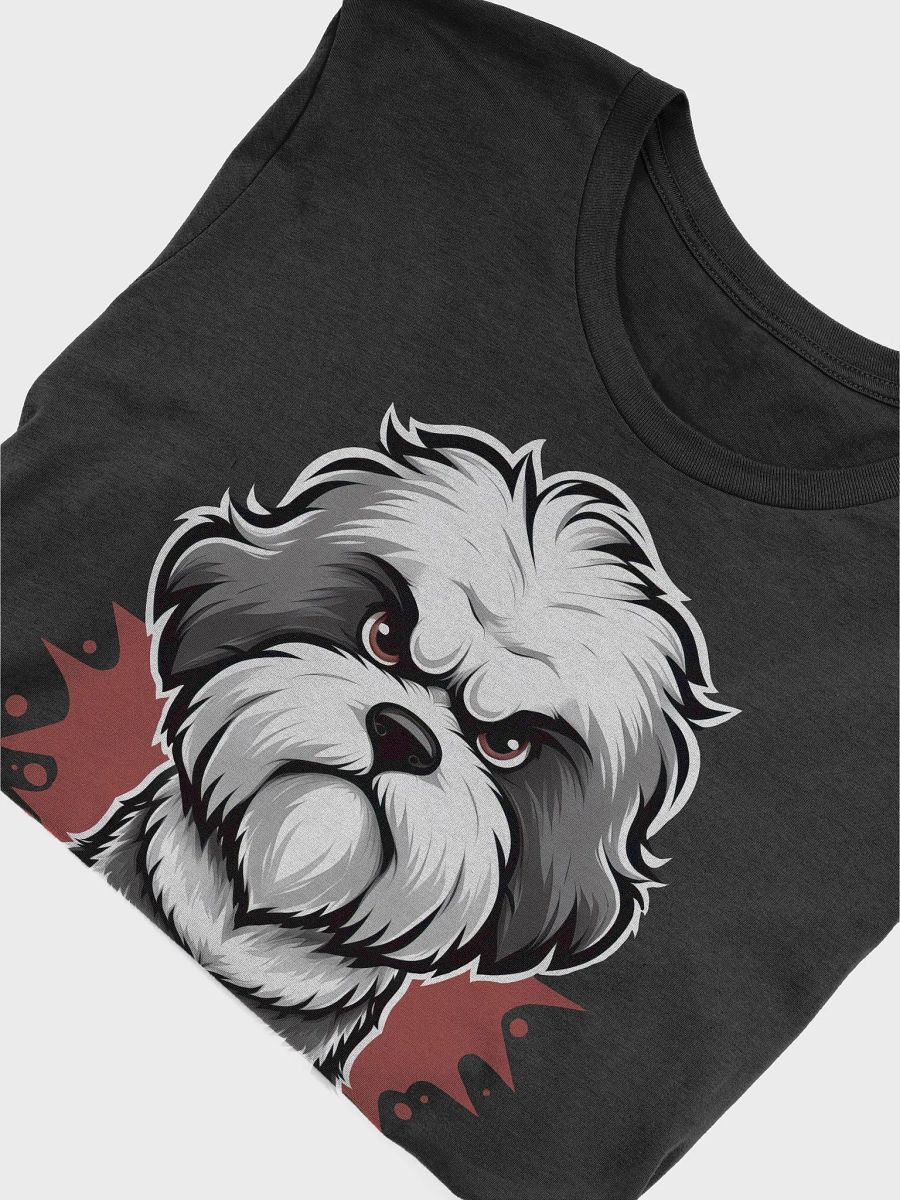 Old English Sheepdog Angry Pup - Premium Unisex T-shirt product image (5)