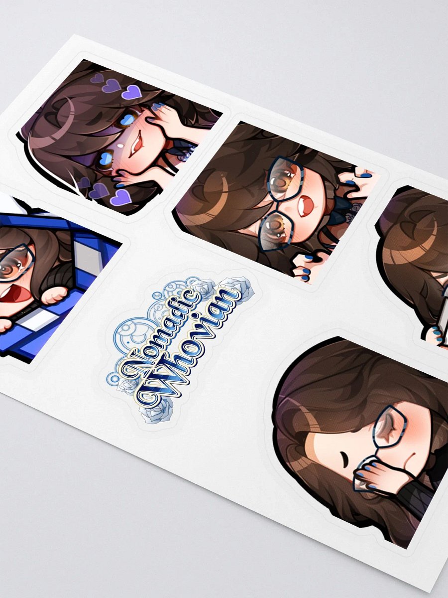 Whovie Emote Sticker Sheet 3 product image (2)