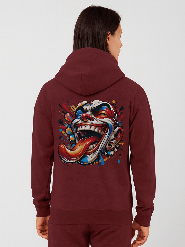 Graffiti Style Crazy Clown Art Hoodie product image (1)