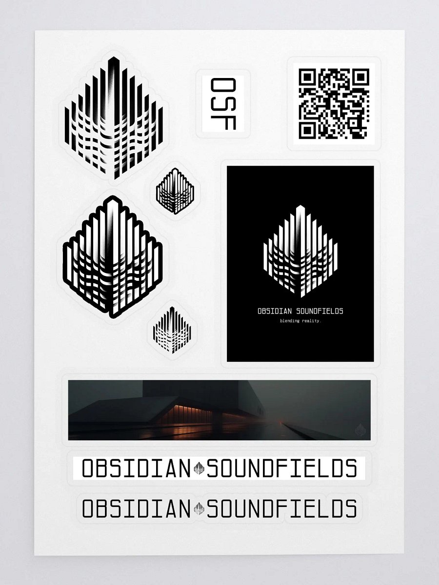 OBSIDIAN SOUNDFIELDS Sticker Sheet 001 product image (3)