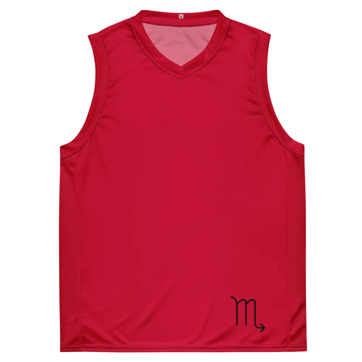 Stylish Scorpion All-Over Print Basketball Jersey product image (2)